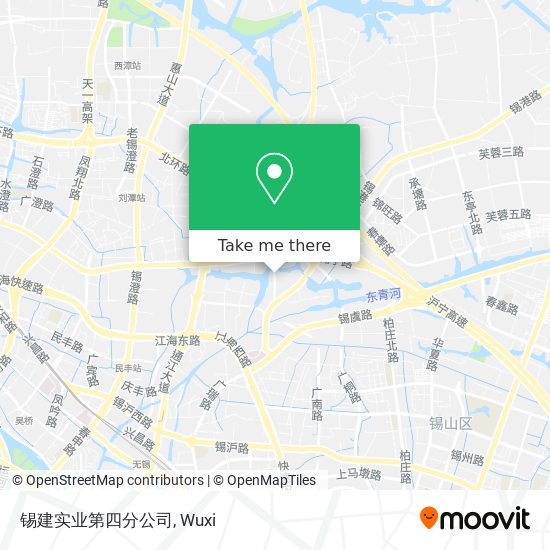 锡建实业第四分公司 map