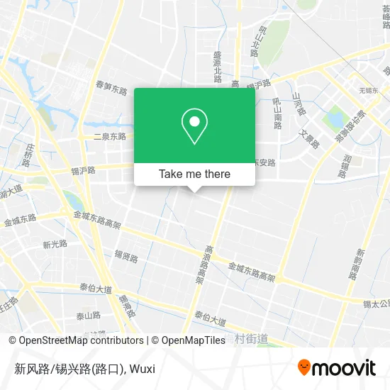 新风路/锡兴路(路口) map