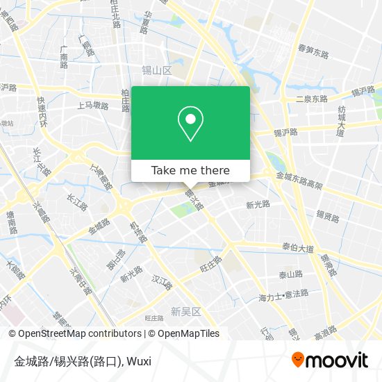 金城路/锡兴路(路口) map