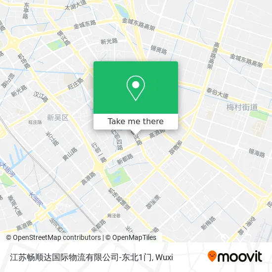 江苏畅顺达国际物流有限公司-东北1门 map