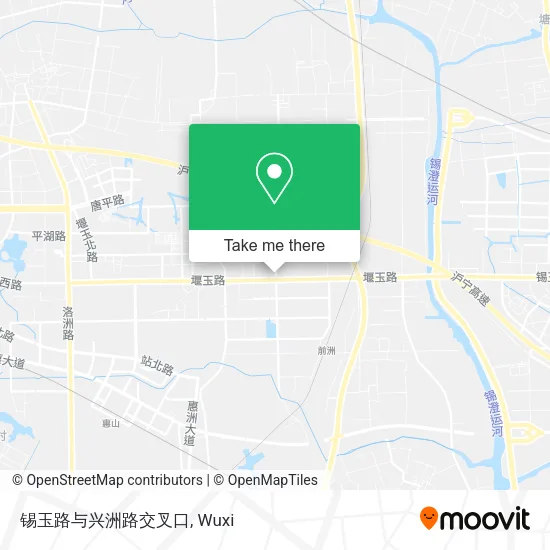锡玉路与兴洲路交叉口 map
