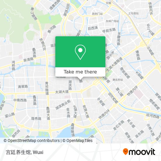 宫廷养生馆 map