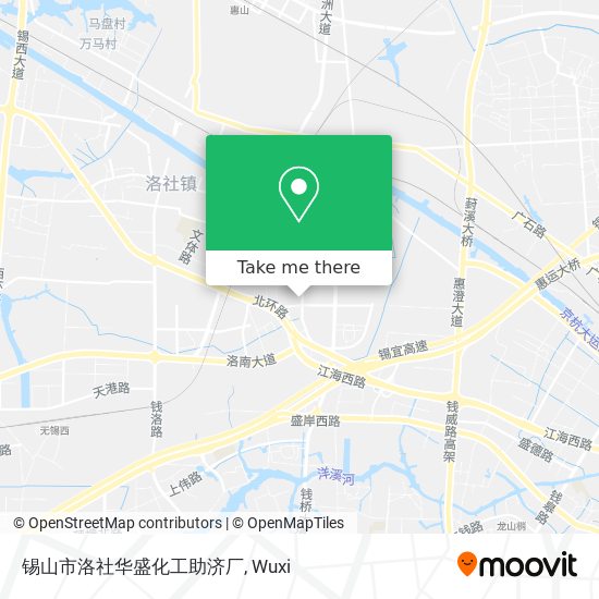 锡山市洛社华盛化工助济厂 map