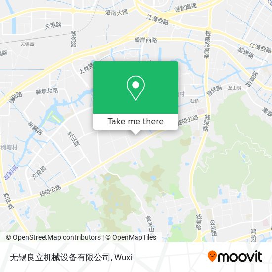 无锡良立机械设备有限公司 map