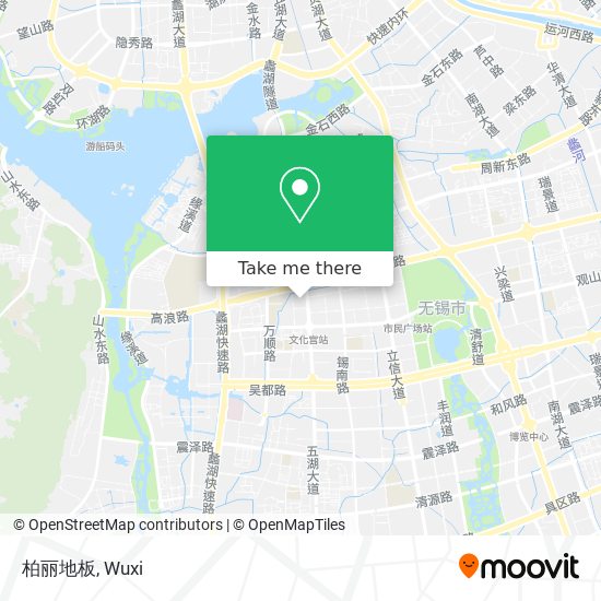 柏丽地板 map