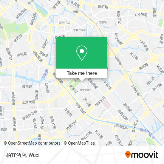 柏宜酒店 map