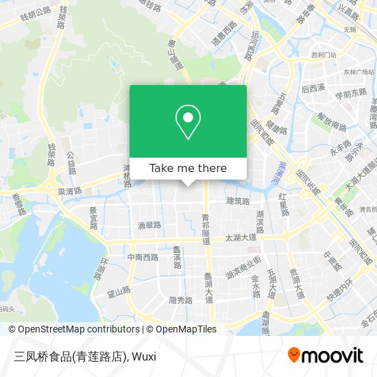 三凤桥食品(青莲路店) map