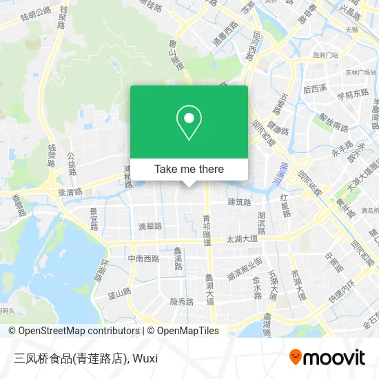 三凤桥食品(青莲路店) map