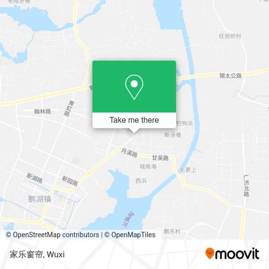 家乐窗帘 map