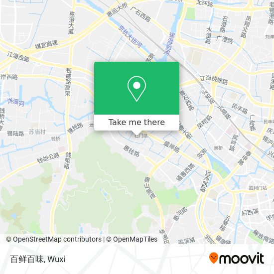 百鲜百味 map