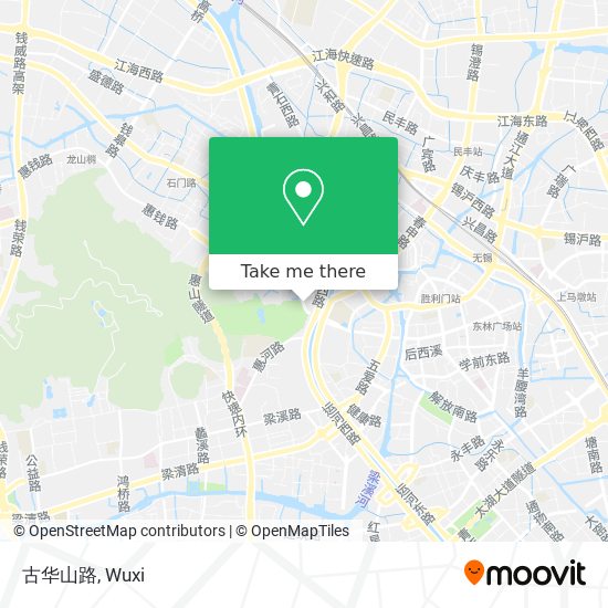 古华山路 map