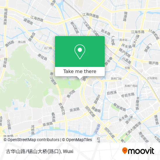 古华山路/锡山大桥(路口) map