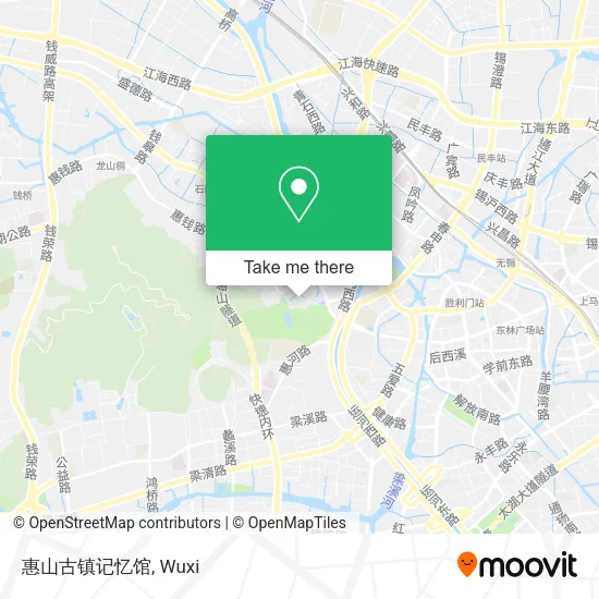 惠山古镇记忆馆 map