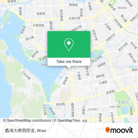 蠡湖大桥西匝道 map