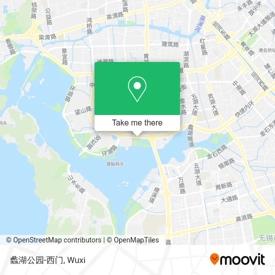 蠡湖公园-西门 map