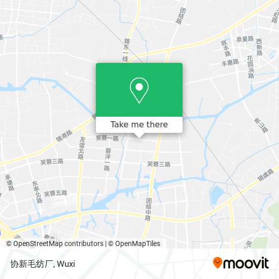 协新毛纺厂 map