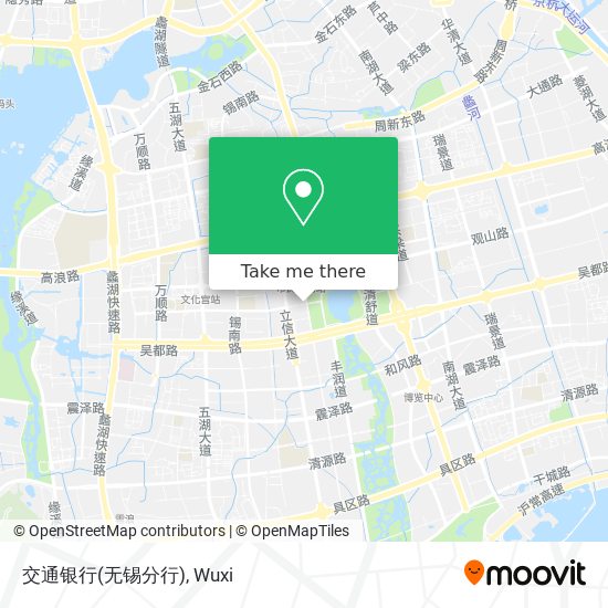 交通银行(无锡分行) map