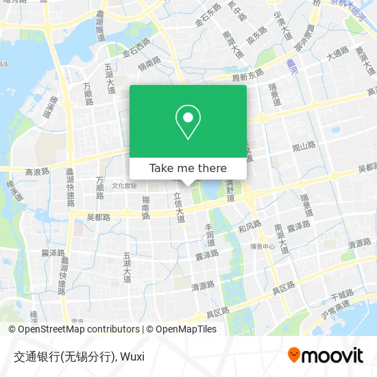 交通银行(无锡分行) map