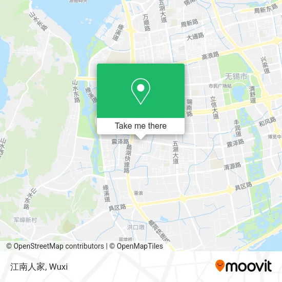 江南人家 map