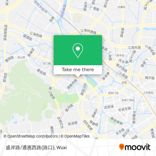 盛岸路/通惠西路(路口) map