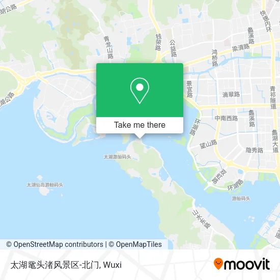 太湖鼋头渚风景区-北门 map