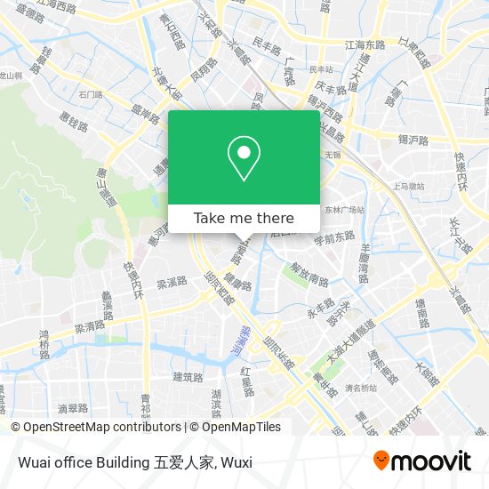 Wuai office Building 五爱人家 map