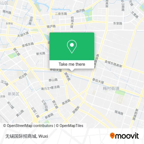 无锡国际招商城 map