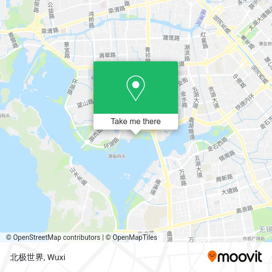 北极世界 map