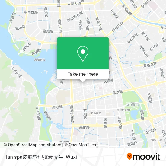 lan spa皮肤管理抗衰养生 map