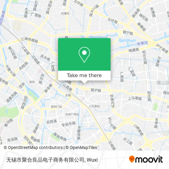 无锡市聚合良品电子商务有限公司 map