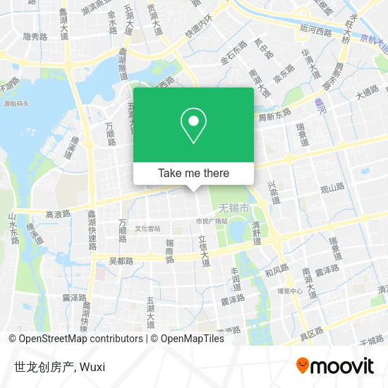 世龙创房产 map