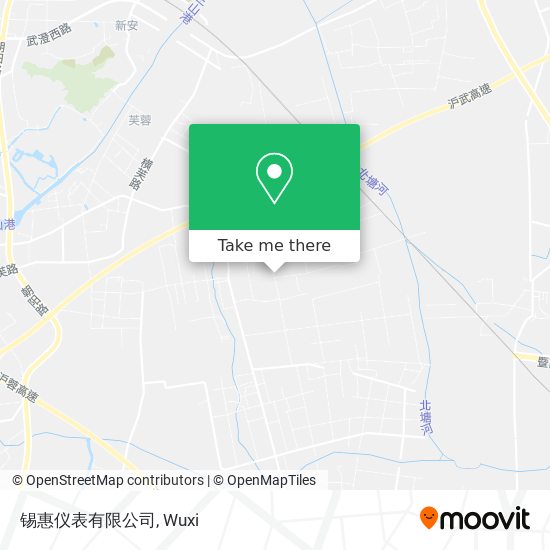 锡惠仪表有限公司 map