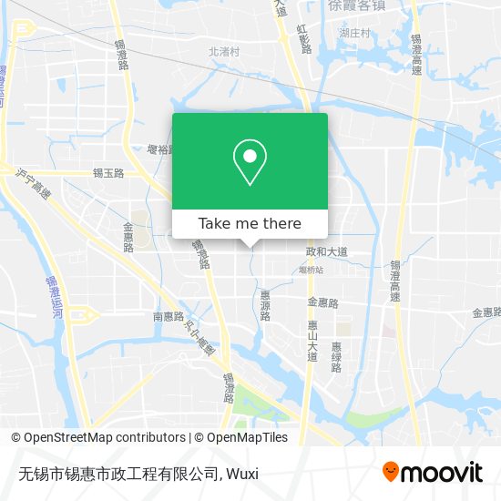无锡市锡惠市政工程有限公司 map