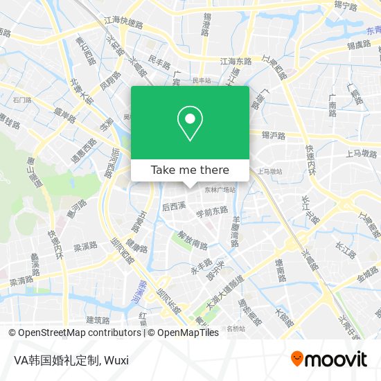 VA韩国婚礼定制 map