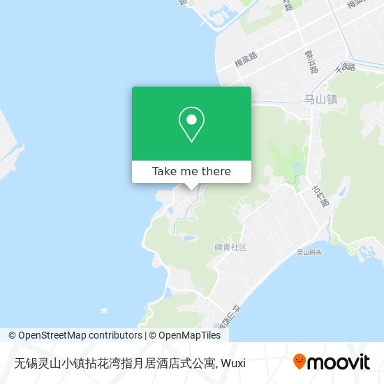无锡灵山小镇拈花湾指月居酒店式公寓 map