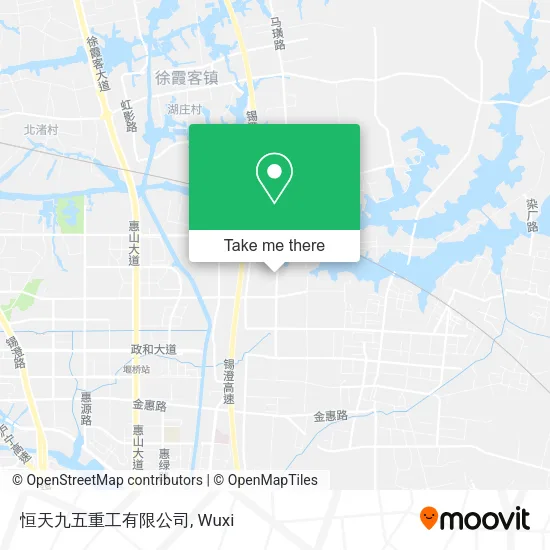 恒天九五重工有限公司 map