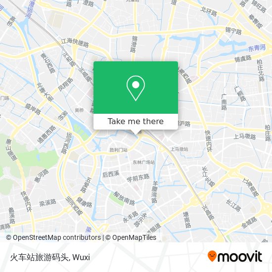火车站旅游码头 map