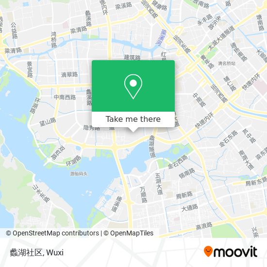 蠡湖社区 map