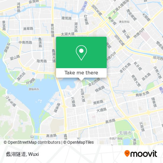 蠡湖隧道 map