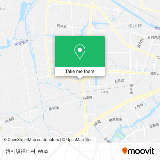洛社镇福山村 map