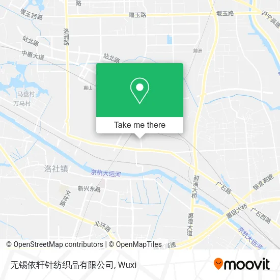 无锡依轩针纺织品有限公司 map