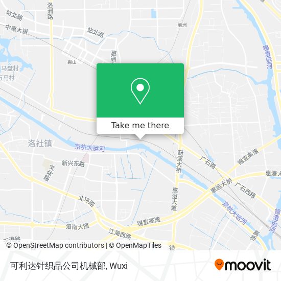可利达针织品公司机械部 map