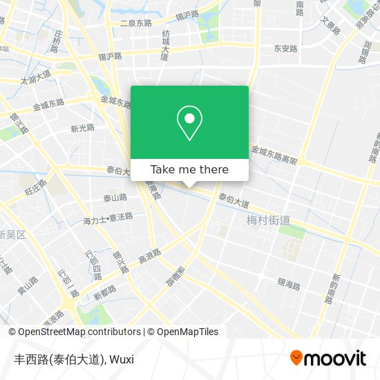 丰西路(泰伯大道) map
