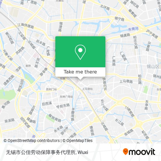 无锡市公佳劳动保障事务代理所 map