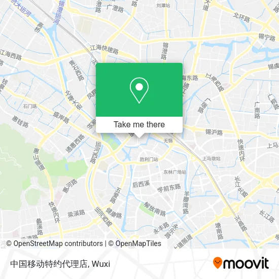 中国移动特约代理店 map