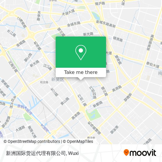 新洲国际货运代理有限公司 map