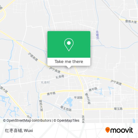 红枣喜铺 map