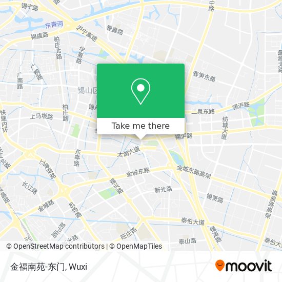 金福南苑-东门 map