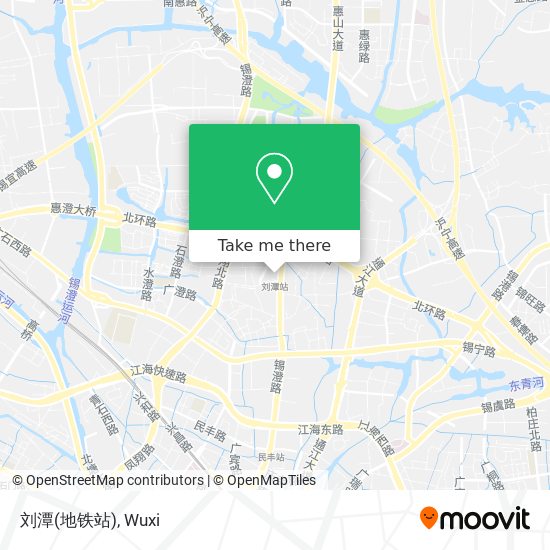 刘潭(地铁站) map
