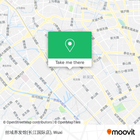 丝域养发馆(长江国际店) map